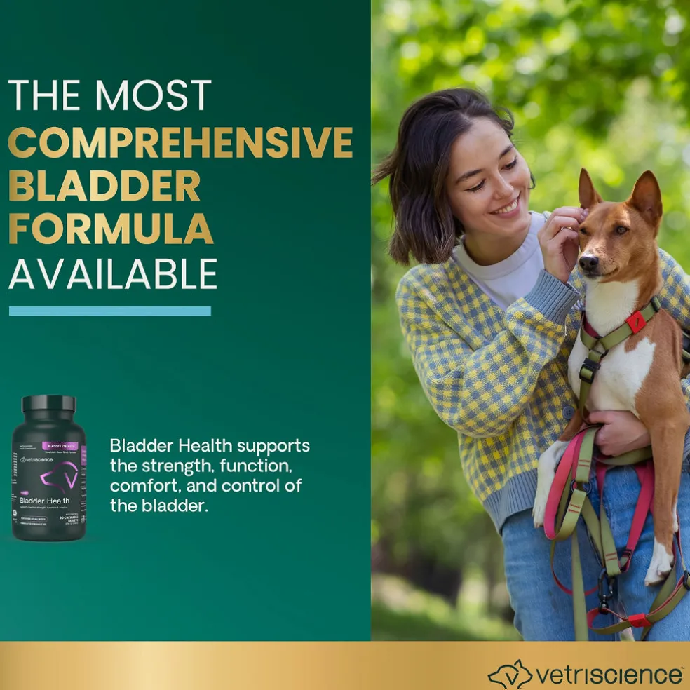 VetriScience Bladder Health Tablets for Dogs (90 Chewable Tablets)