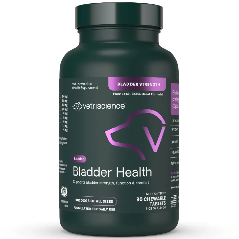 VetriScience Bladder Health Tablets for Dogs (90 Chewable Tablets)