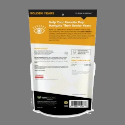 VetriScience Golden Years Clear and Bright Eye Health for Senior Dogs (60 soft chews)