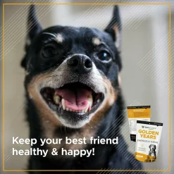 VetriScience Golden Years Energize and Thrive Multivitamin for Senior Dogs (60 soft chews)