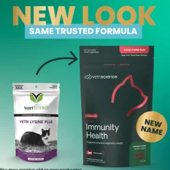 VetriScience Healthy Immunity Lysine Plus Chews for Cats