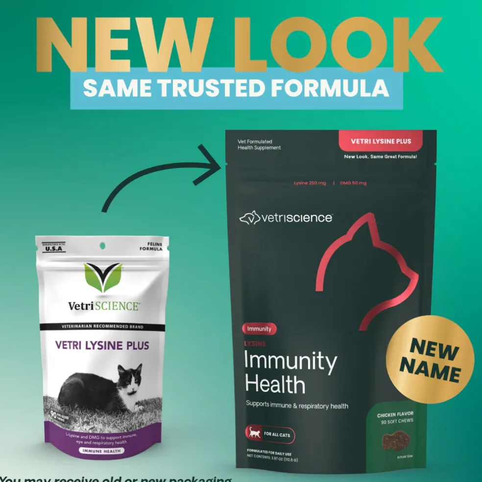 VetriScience Healthy Immunity Lysine Plus Chews for Cats