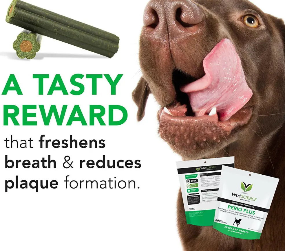 VetriScience Perio Plus Dental Chew for Dogs (30 count)