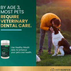 VetriScience Perio Support Powder Dental Supplement for Cats & Dogs
