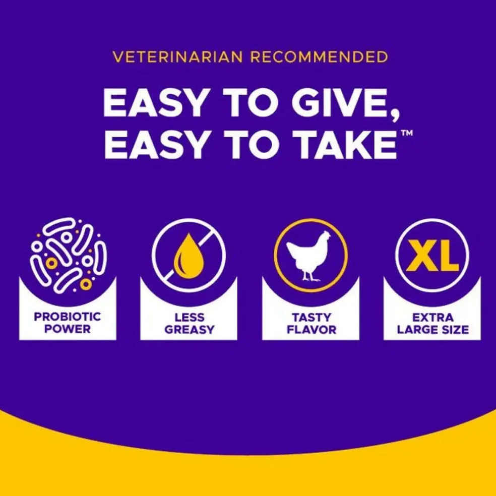VetriScience Pinchers X-Large Pill Hiding Treats for Dogs, Chicken Flavor