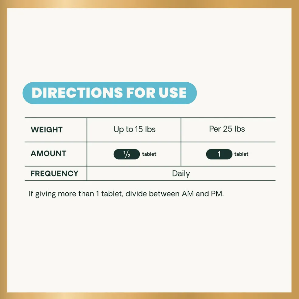 VetriScience Quick Action UT Health Tablet for Dogs (90 Chewable Tablets)