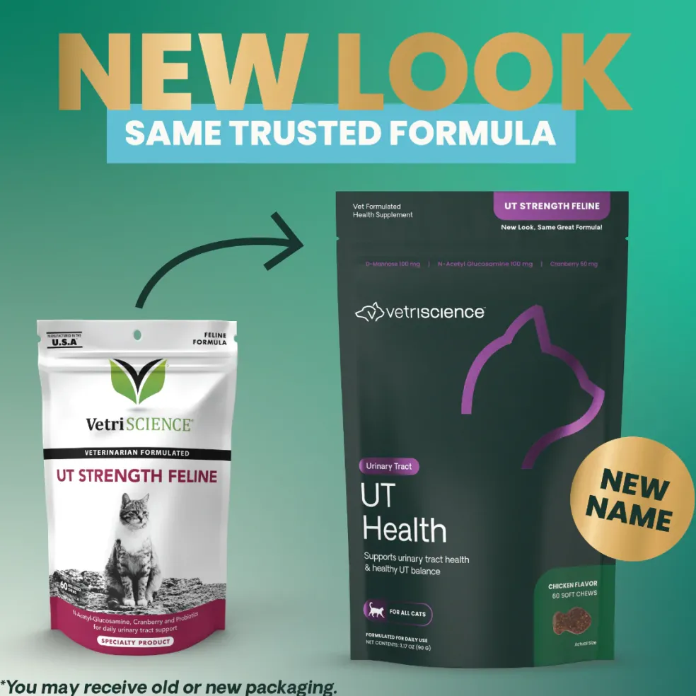 VetriScience UT Strength Urinary Tract Support for Cats (60 Soft Chews)