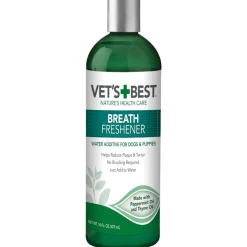Vet's Best Breath Freshener Water Additive for Dogs and Puppies (16 oz)