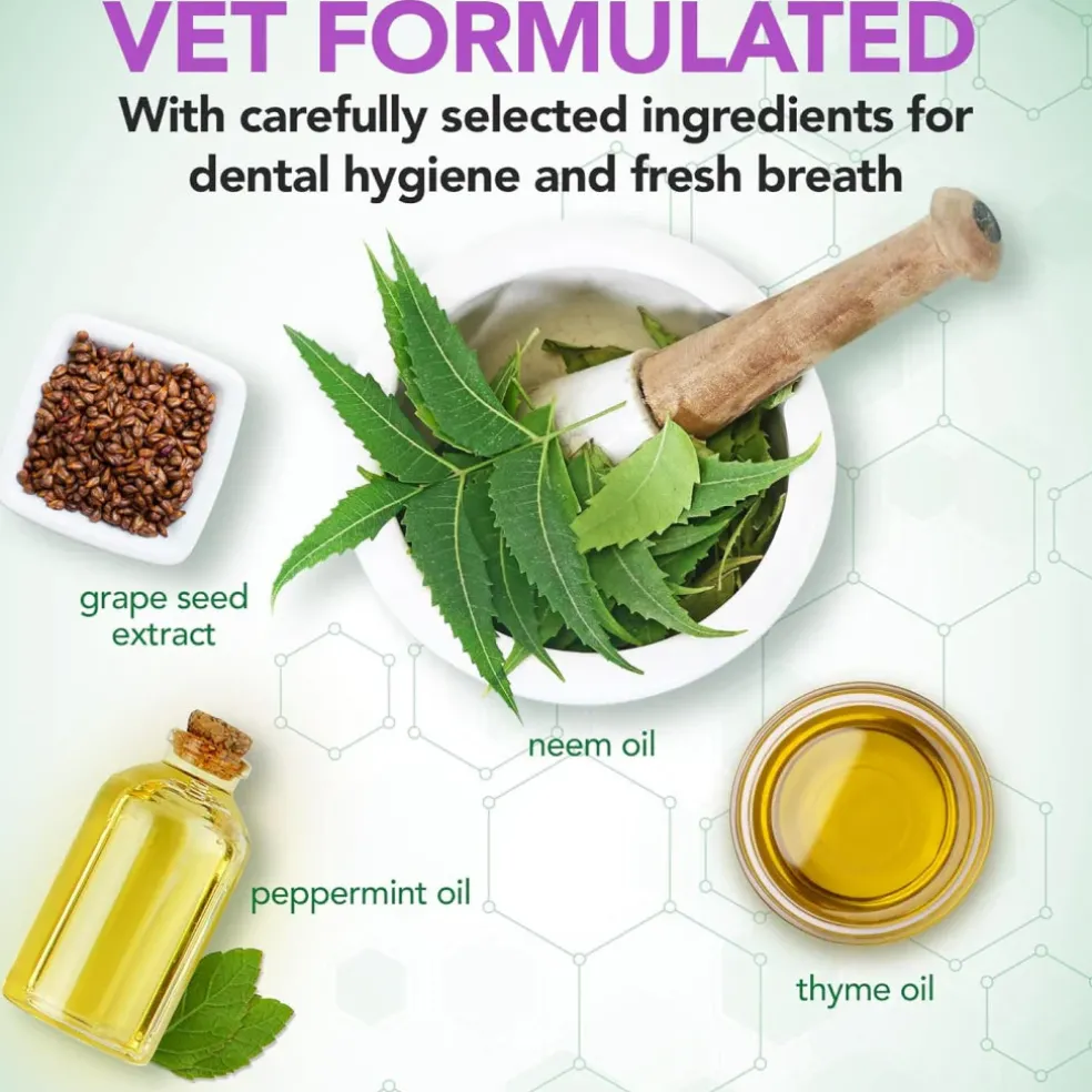 Vet's Best Breath Freshener Water Additive for Dogs and Puppies (16 oz)
