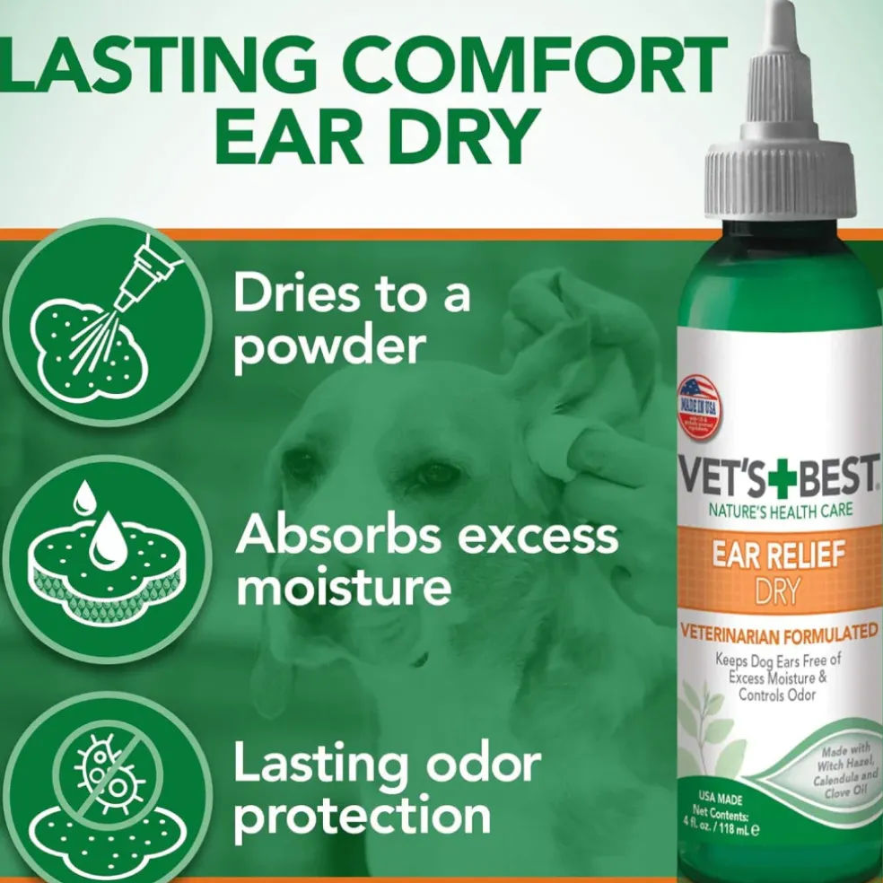 Vet's Best Ear Relief Dry (4 oz)