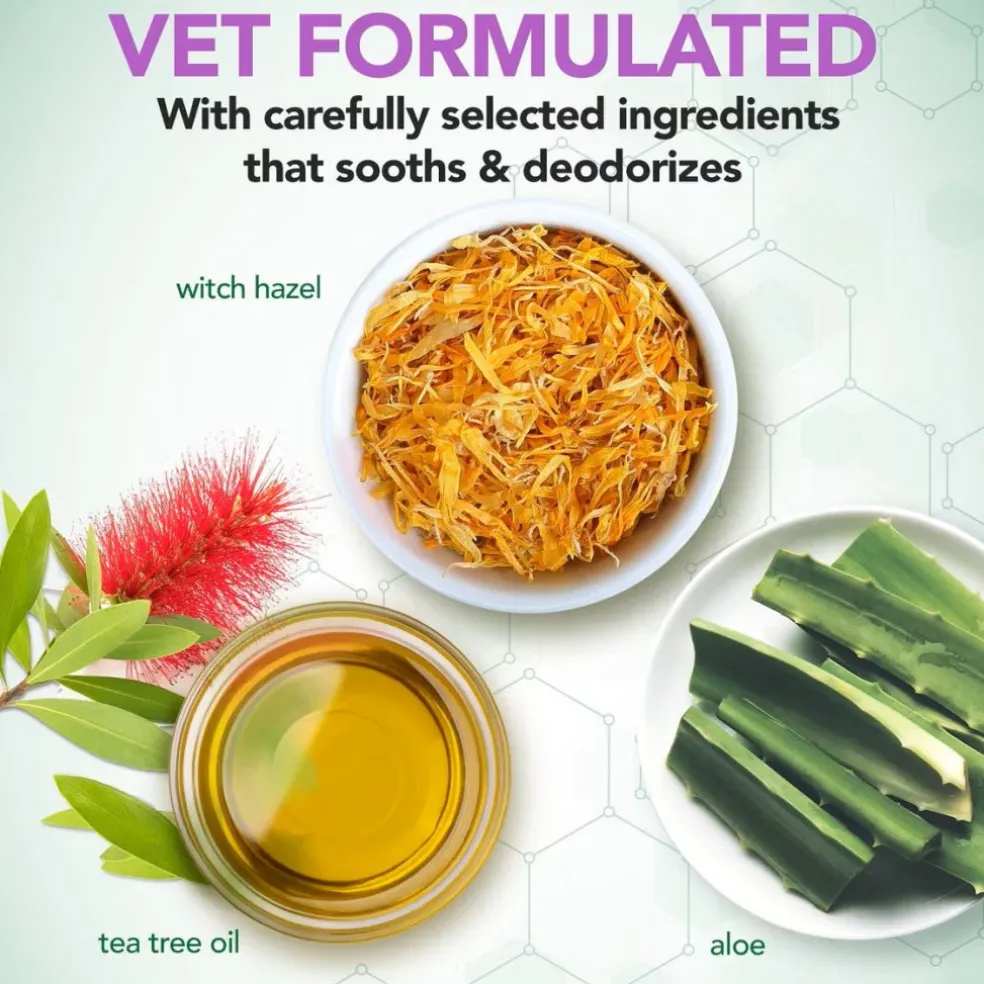 Vet's Best Ear Relief Finger Wipes for Dogs (50 ct)