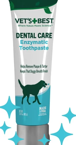Vet's Best Enzymatic Toothpaste, Fresh Breath Dental Gel For Dogs (3.5 oz)