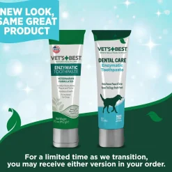 Vet's Best Enzymatic Toothpaste, Fresh Breath Dental Gel For Dogs (3.5 oz)