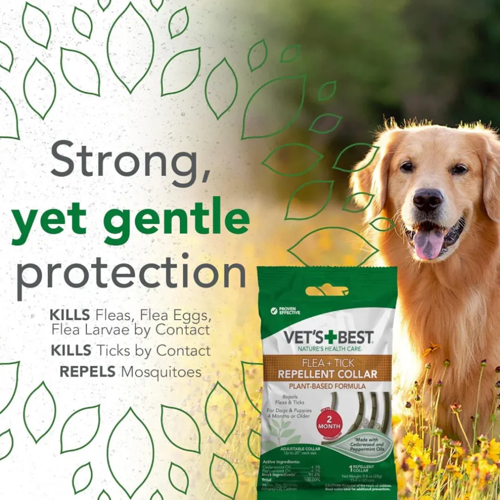 Vet's Best Flea and Tick Repellent Dog Collar