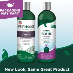 Vet's Best Flea and Tick Shampoo for Cats (12 oz)