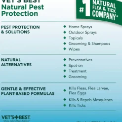 Vet's Best Flea and Tick Shampoo for Cats (12 oz)