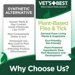 Vet's Best Flea and Tick Wipes for Dogs (50 ct)