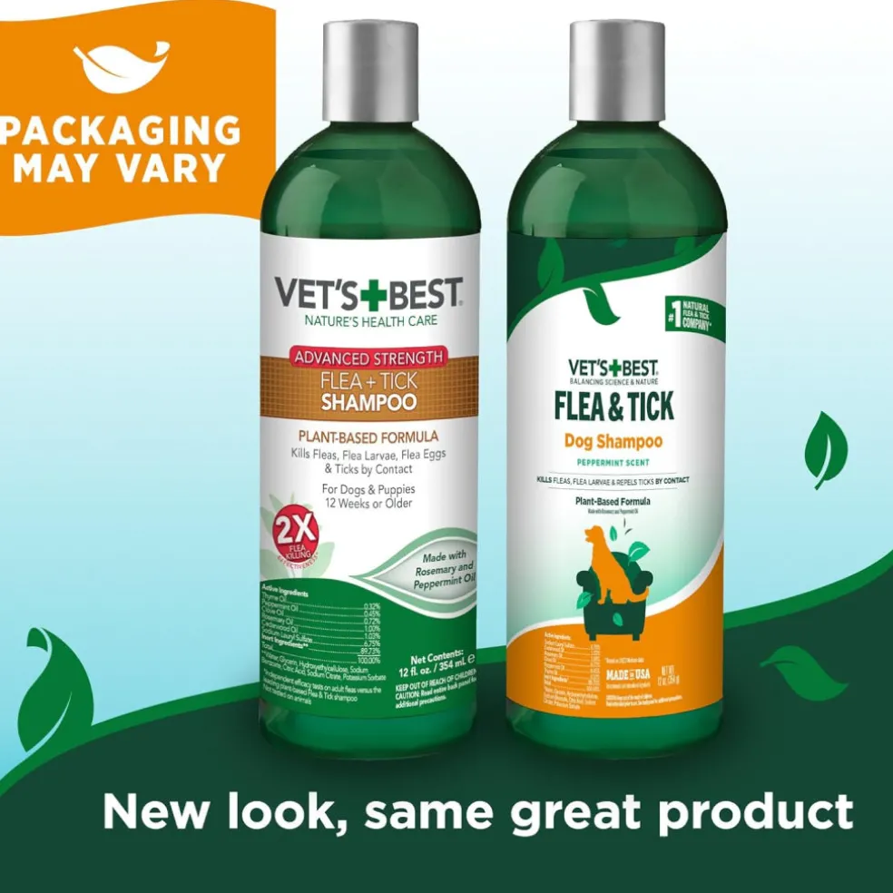 Vet's Best Flea & Tick Dog Shampoo (12 oz)