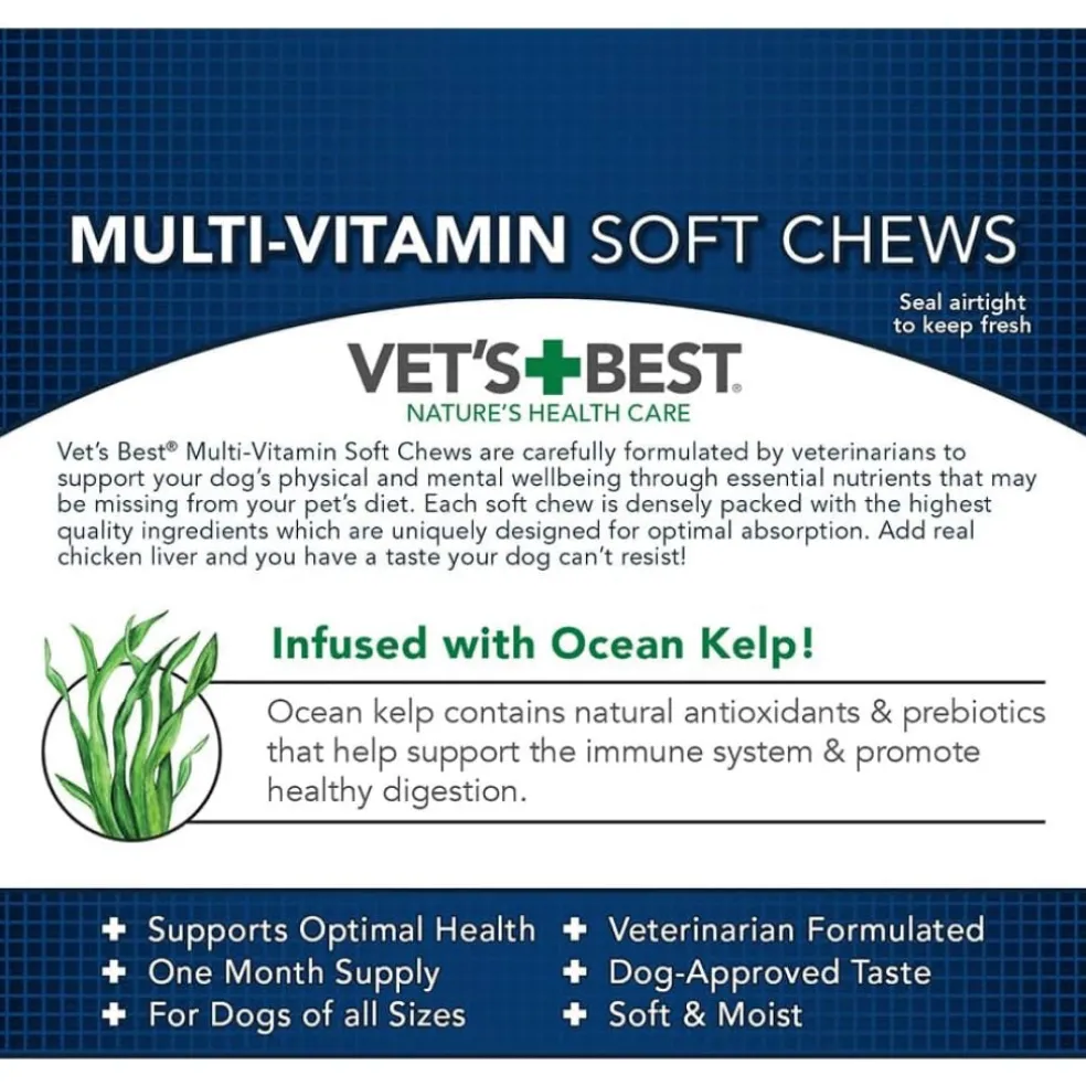 Vet's Best Multi-Vitamin Soft Chews for Dogs (30 soft chews)