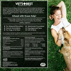 Vet's Best Seasonal Allergy Soft Chews for Dogs (30 Soft Chews)