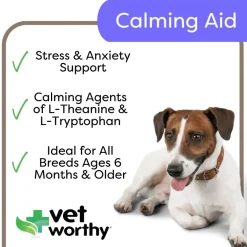 Vet Worthy Calming Soft Chews for Dogs (45 ct)