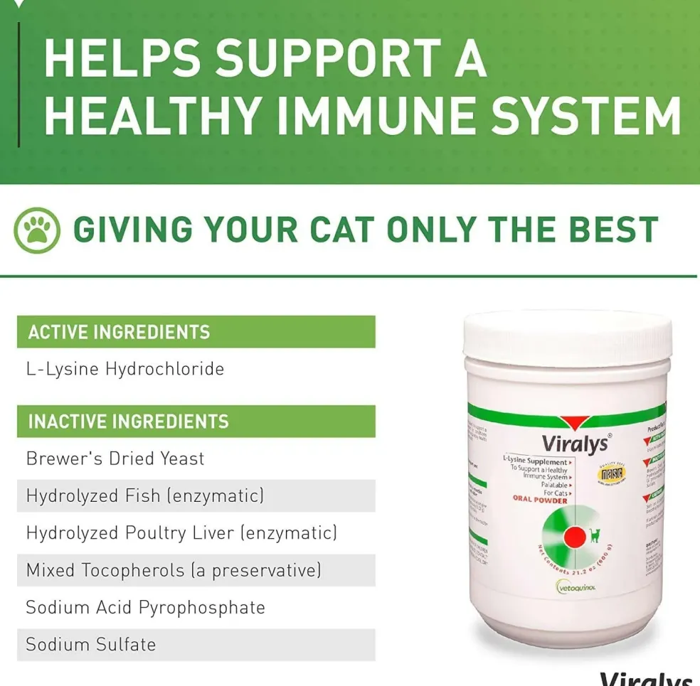 Viralys Powder for Cats