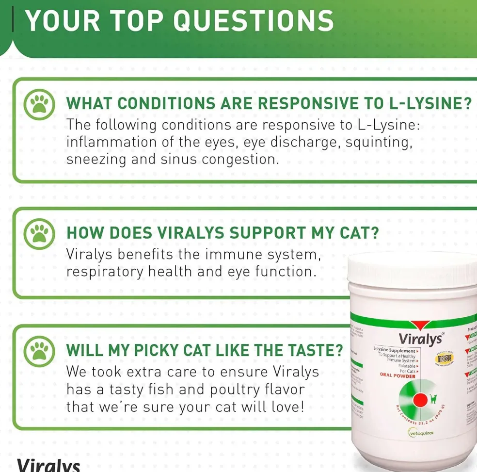 Viralys Powder for Cats