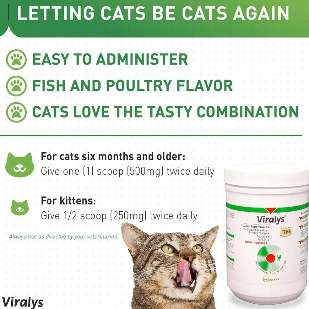 Viralys Powder for Cats