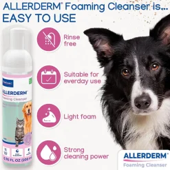 Virbac Allerderm Foaming Cleanser For Dogs & Cats (6.76 oz)