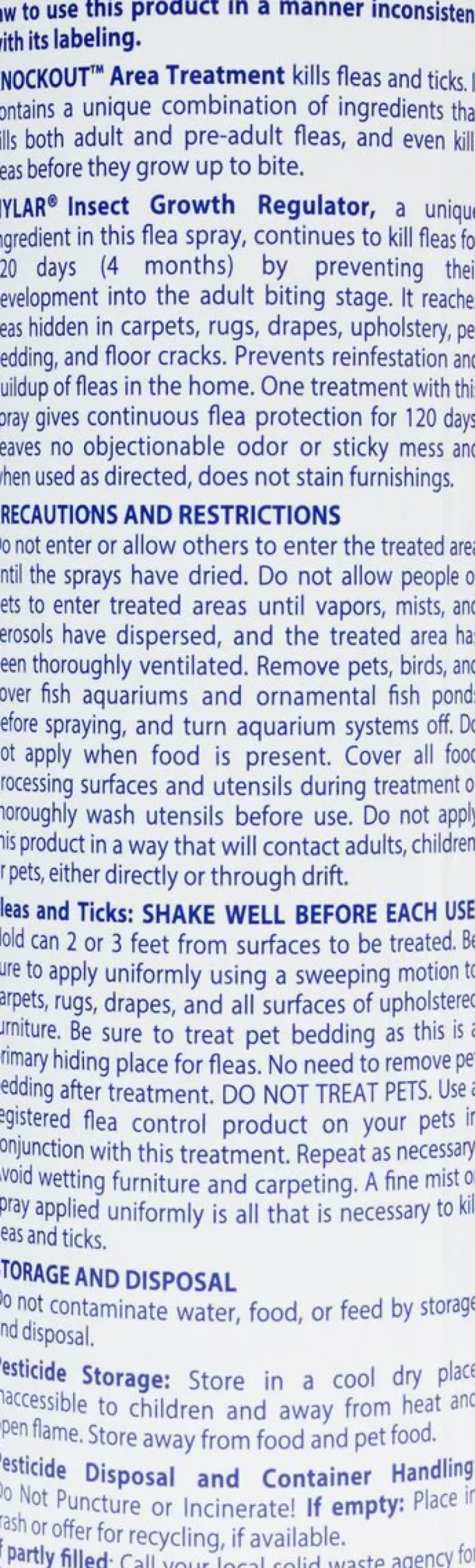 Virbac Knockout Area Treatment (14 oz)