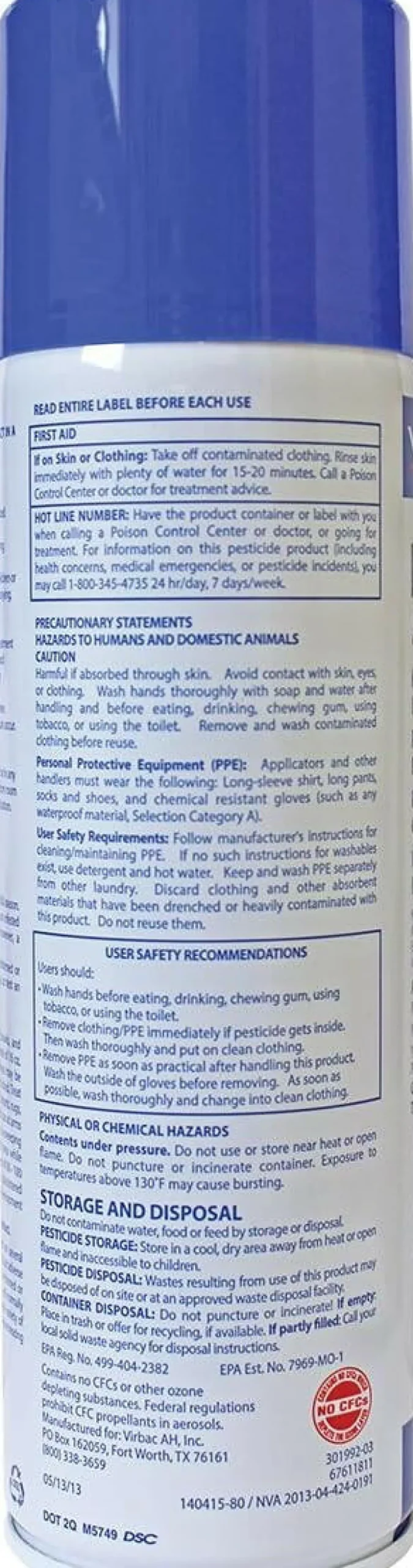 Virbac Knockout E.S. Area Treatment Carpet Spray (16 oz)