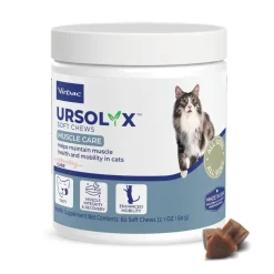 Virbac Ursolyx Muscle Care Soft Chews for Cats (60 Chews)