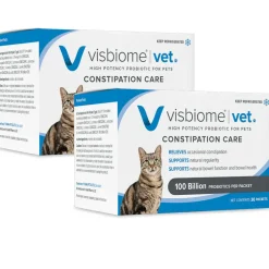 Visbiome Vet High Potency Probiotic Packets Constipation Care for Cats, 30-count