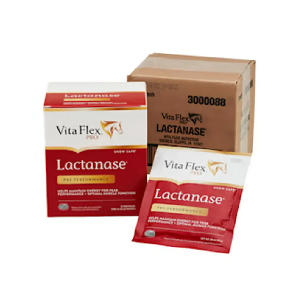 Vita Flex Lactanase Performance Supplement for Horses, (25 g)
