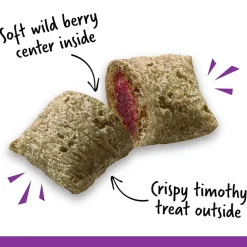 Vitakraft Bursts Wild Berry Flavor Nibble Treat for Rabbits, Guinea Pigs & Hamsters, 1.76-oz