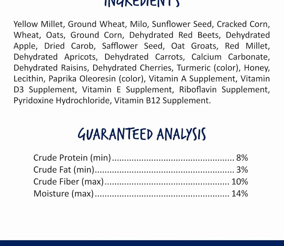 Vitakraft Crunch Sticks Apricot & Cherry Flavor Treats for Parrots, 2 Sitcks