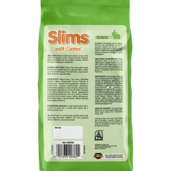 Vitakraft Slims with Carrot Nibble Stick Treats for Rabbits, Guinea Pigs & Other Small Animals