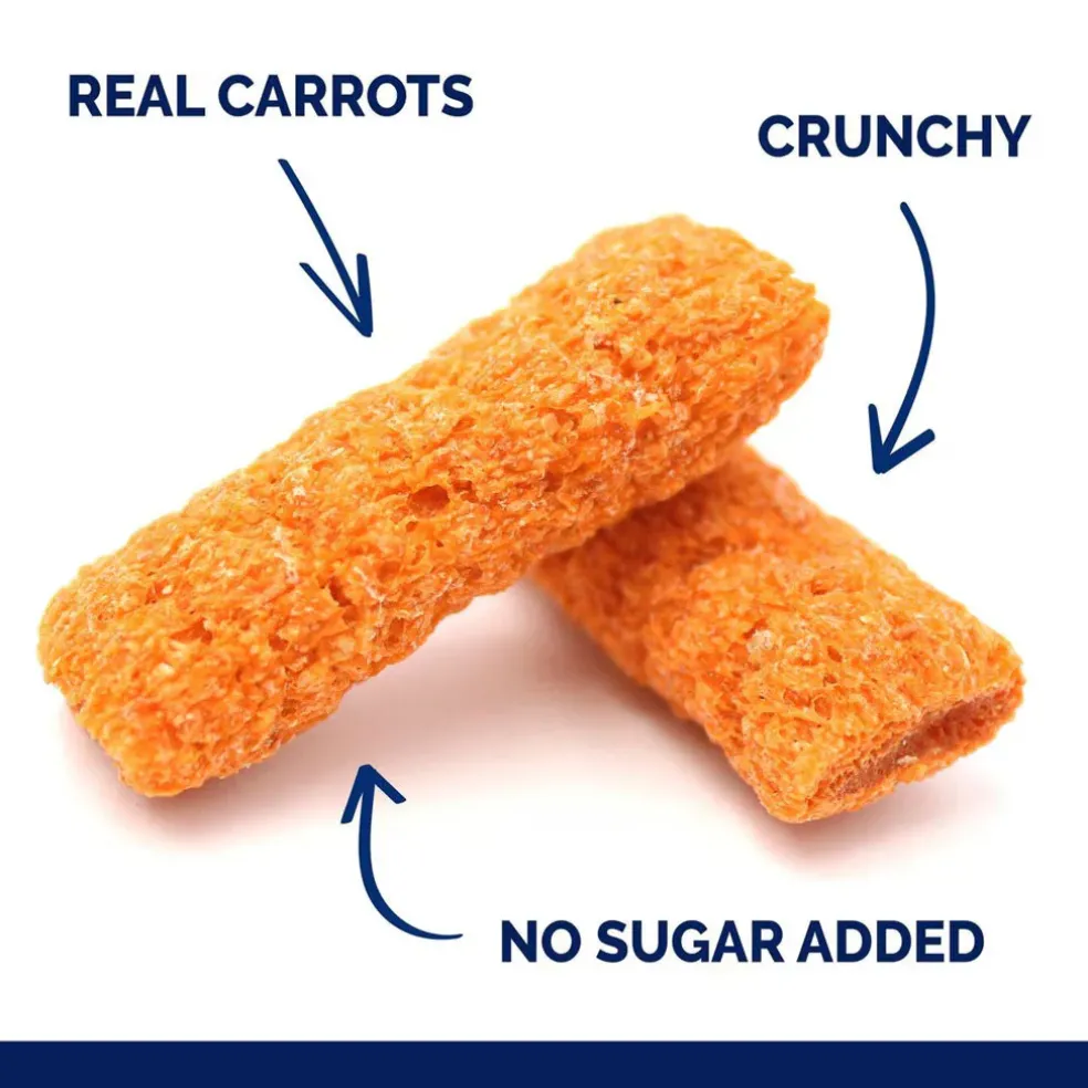 Vitakraft Slims with Carrot Nibble Stick Treats for Rabbits, Guinea Pigs & Other Small Animals