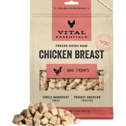 Vital Essentials Freeze-Dried Raw Chicken Breast Treats For Dogs
