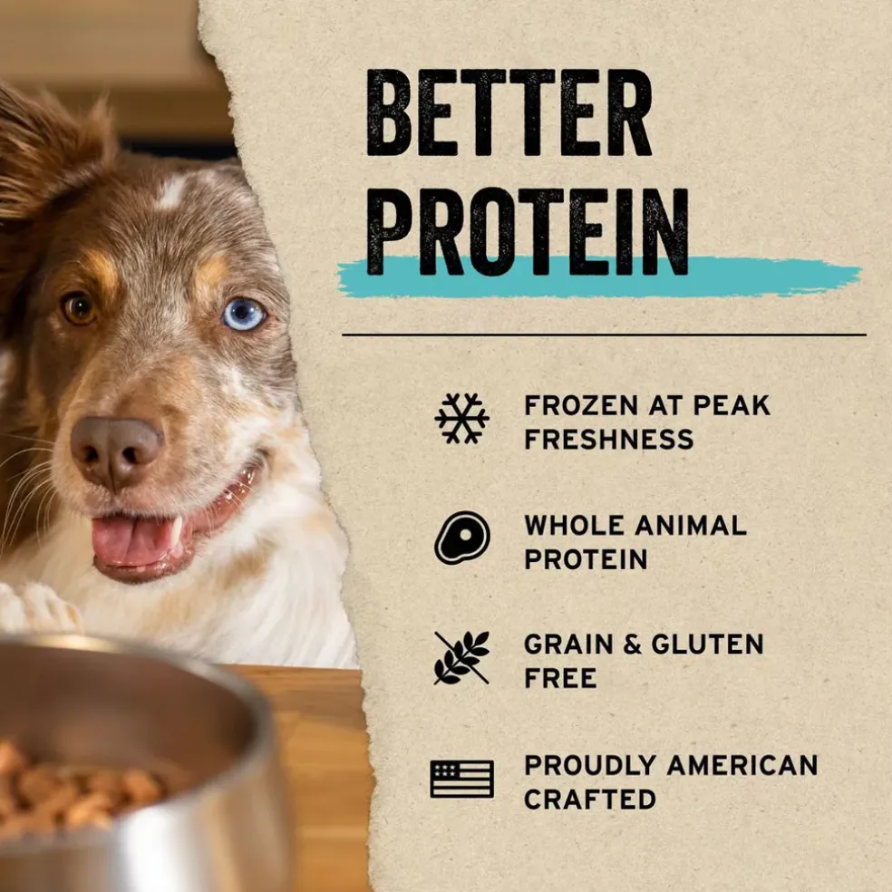 Vital Essentials Freeze-Dried Raw Protein Mix-In Ground Topper for Dogs