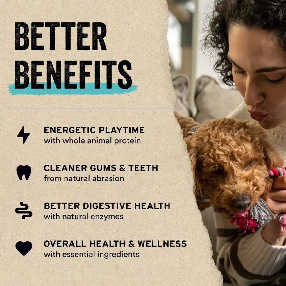 Vital Essentials Freeze-Dried Raw Protein Mix-In Ground Topper for Dogs