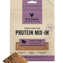 Vital Essentials Freeze-Dried Raw Protein Mix-In Ground Topper for Dogs