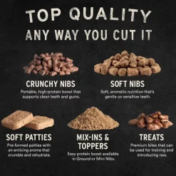 Vital Essentials Freeze-Dried Beef Tripe Nibs Treats for Dogs, 14-oz