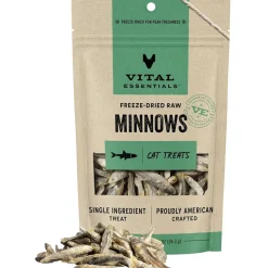 Vital Essentials Freeze-Dried Raw Minnows Treats For Cats