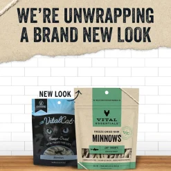 Vital Essentials Freeze-Dried Raw Minnows Treats For Cats