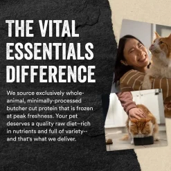 Vital Essentials Freeze-Dried Raw Chicken Hearts Treats For Cats (0.8 oz)