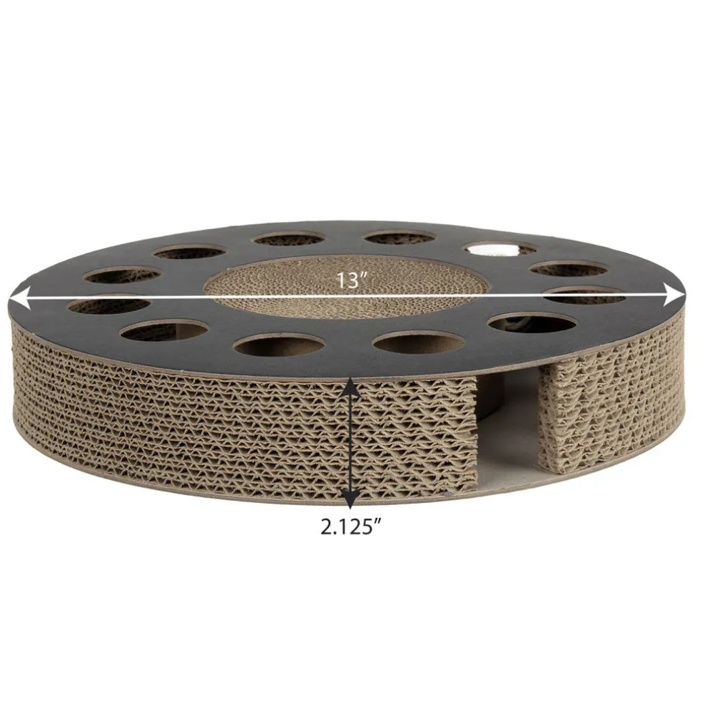 Ware Cirque-de-fun Corrugated Toy for Cats