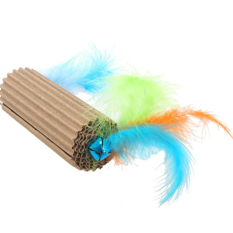 Ware Corrugated Bell Bar Toy for Small Animals