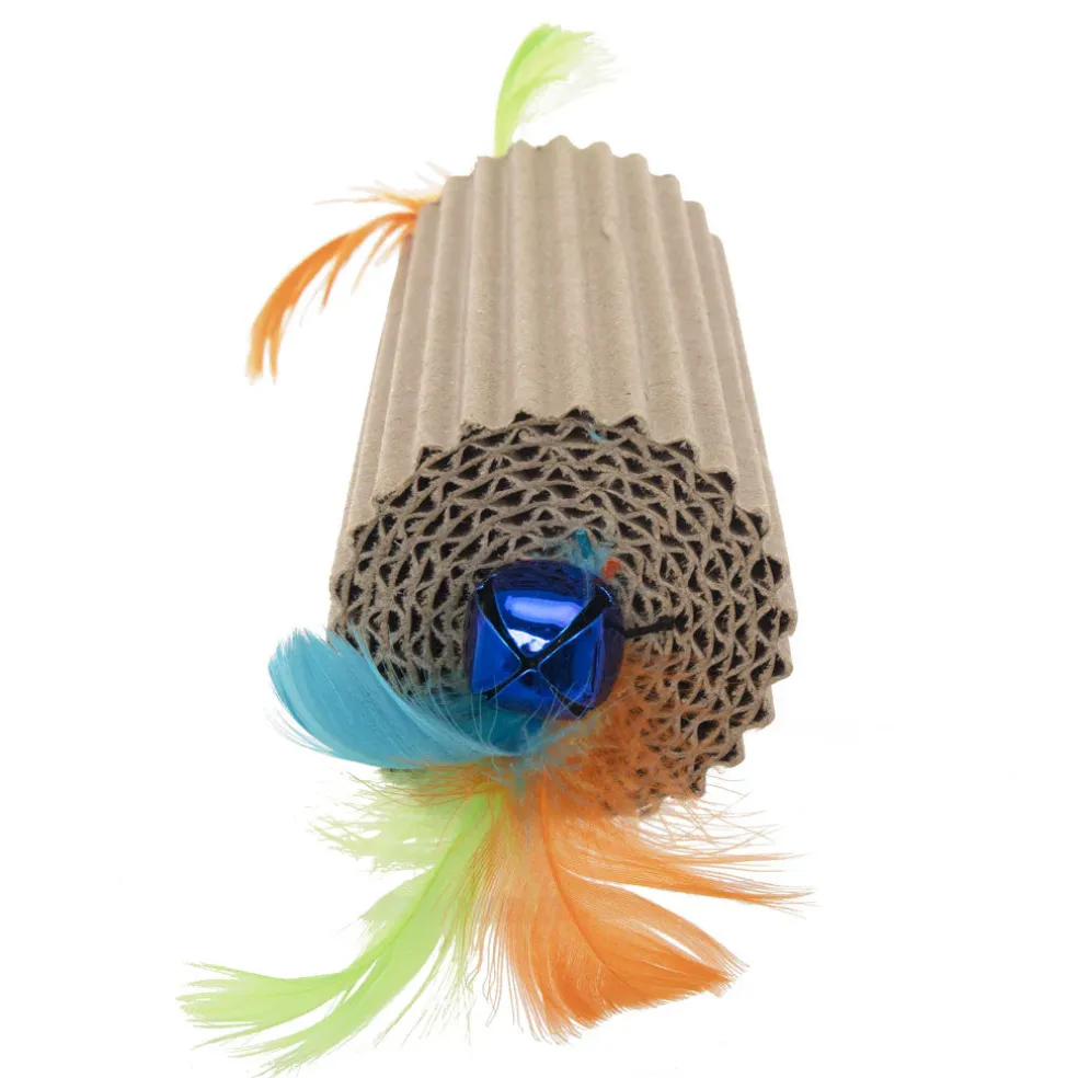 Ware Corrugated Bell Bar Toy for Small Animals