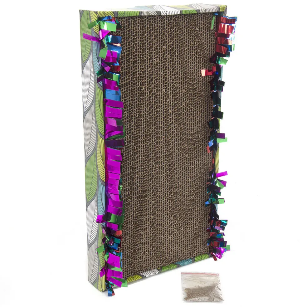 Ware Corrugate Fancy Cat Floor Scratcher